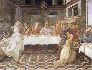 Fra Filippo Lippi The Feast of Herod Salome's Dance Spain oil painting artist